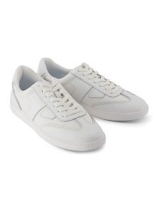 TOMS Skórzane sneakersy w kolorze białym rozmiar: 40. Białe trampki Toms, bez wzorów, bez zapięcia. Za 204,88 zł.