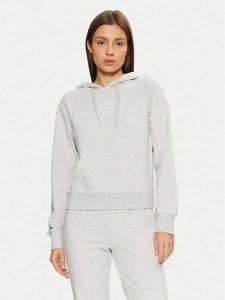 Guess Bluza O5RQ02 KCO31 Szary Regular Fit. Szare bluzy Guess, m, z aplikacjami, z bawełny, bez kaptura. Za 189,99 zł.