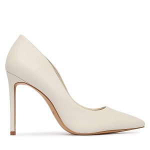 Szpilki Aldo. Białe szpilki ALDO, bez wzorów, bez obcasa. Za 379,99 zł.