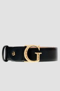 GUESS Czarny damski pasek Adj & Not Rev H30, Rozmiar S. Czarne paski Guess, z aplikacjami, eleganckie. Za 239,99 zł.