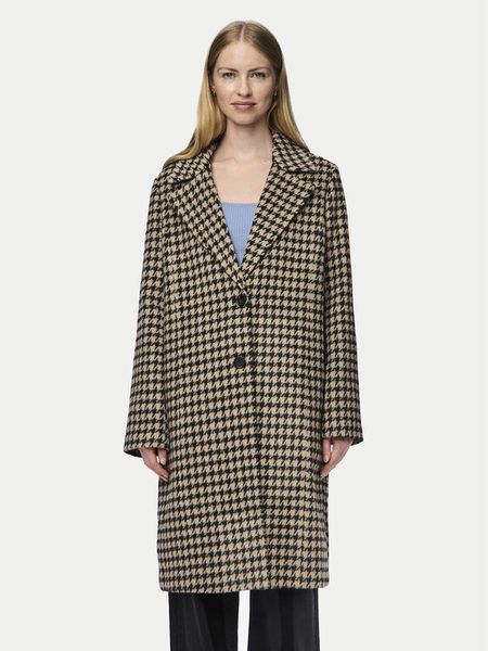 Pieces Płaszcz przejściowy Andrea 17150866 Brązowy Regular Fit. Brązowe płaszcze Pieces, m, bez wzorów, z syntetyku, bez kaptura. Za 219,99 zł.