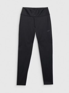 4F Spodnie narciarskie softshell membrana 5000 damskie - czarne M. Czarne spodnie sportowe 4f, m, bez wzorów, z softshellu, narciarskie. Za 299,99 zł.
