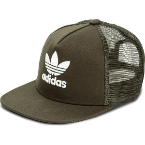 Czapka z daszkiem adidas - Trefoil Trucker CD6981 Ngtcar/White. Czapki marki ADIDAS. Za 89,00 zł.