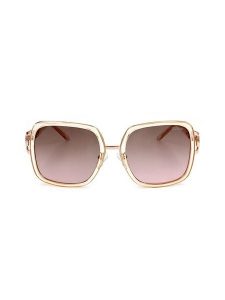 Guess Damskie okulary przeciwsłoneczne w kolorze złoto-jasnoróżowym rozmiar: 56. Różowe okulary przeciwsłoneczne Guess. Za 204,95 zł.