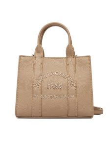 KARL LAGERFELD Torebka B1W30042 Brązowy. Brązowe torebki klasyczne KARL LAGERFELD, bez wzorów, ze skóry, bez dodatków. Za 649,99 zł.