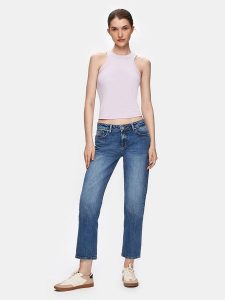 LTB Dżinsy "Fallon" - Regular fit - w kolorze niebieskim rozmiar: W28/L34. Niebieskie jeansy LTB, z aplikacjami, ze skóry. Za 122,96 zł.