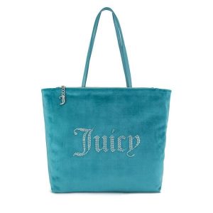 Torebka Juicy Couture. Niebieskie torebki klasyczne Juicy Couture, bez wzorów, bez dodatków. Za 439,99 zł.