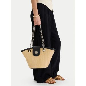 Torebka Nine West. Brązowe torebki klasyczne Nine West, bez wzorów, bez dodatków. Za 269,99 zł.