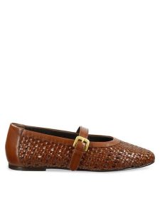 Gant Baleriny 30511858 Brązowy. Brązowe balerinki GANT, bez wzorów, ze skóry, bez obcasa, bez zapięcia. Za 459,99 zł.