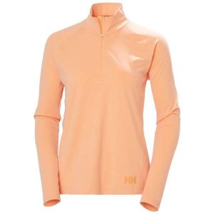 Bluza damska z zamkiem 1/2 Helly Hansen Tyri. Brązowe bluzy Helly Hansen, bez wzorów, bez kaptura. Za 395,00 zł.