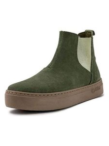 Natural world Sztyblety w kolorze khaki rozmiar: 37. Brązowe botki Natural World, bez wzorów, bez zapięcia. Za 140,53 zł.