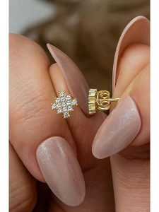 Heliophilia Pozłacane kolczyki-wkrętki z cyrkoniami rozmiar: onesize. Żółte kolczyki Heliophilia, z cyrkonią, pozłacane. Za 87,61 zł.