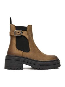 G-Star Raw Sztyblety CEO-WI34-ALASKA-02 Brązowy. Brązowe botki G-Star Raw, bez wzorów, z nubiku, bez obcasa, na płaskiej podeszwie, bez zapięcia. Za 369,99 zł.