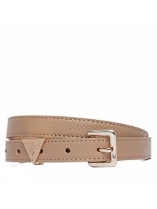 Guess Pasek BW9457 P6320 Brązowy. Brązowe paski Guess, z aplikacjami, ze skóry. Za 172,99 zł.