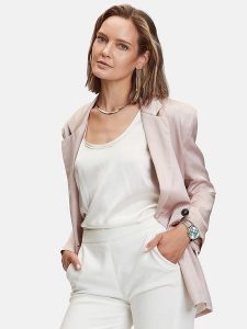 Liebeskind Chronograf w kolorze srebrno-miętowym rozmiar: onesize. Szare, analogowe zegarki Liebeskind. Za 461,21 zł.
