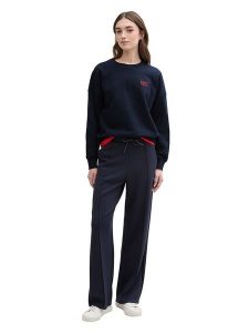 TOM TAILOR Denim Bluza w kolorze granatowym rozmiar: M. Niebieskie bluzy TOM TAILOR DENIM, m, bez wzorów, z bawełny, bez kaptura. Za 100,99 zł.