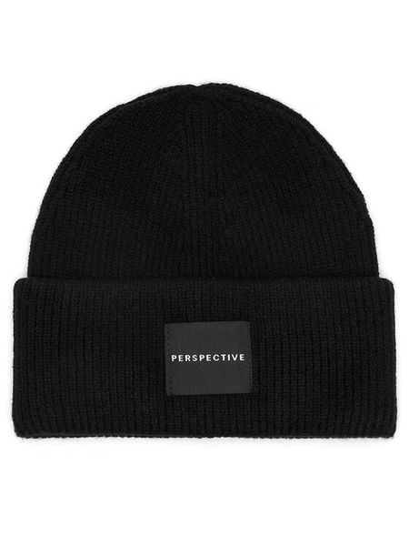 Jenny Fairy Czapka 4W3-001-AW24 Czarny. Czarne czapki Jenny Fairy, bez wzorów, z poliesteru. Za 49,99 zł.