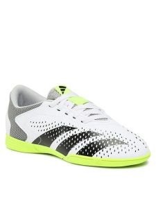 Adidas Buty do piłki nożnej Predator Accuracy.4 Indoor Sala Boots IE9440 Biały. Białe buty sportowe ADIDAS, bez wzorów, z materiału, bez zapięcia. Za 229,99 zł.