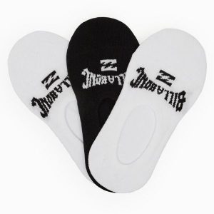 Stopki Billabong. Czarne skarpetki Billabong, bez wzorów. Za 34,99 zł.