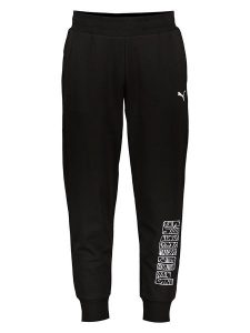 Puma Spodnie dresowe w kolorze czarnym rozmiar: XS. Czarne spodnie dresowe Puma, xs, bez wzorów, z dresówki. Za 91,95 zł.