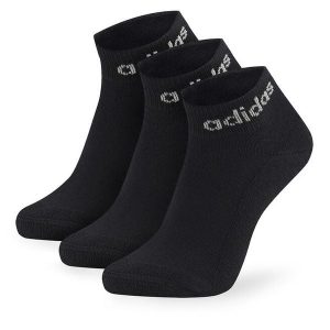 Skarpety krótkie adidas. Czarne skarpetki ADIDAS, bez wzorów. Za 44,99 zł.