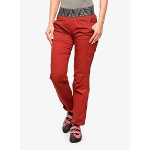 Spodnie wspinaczkowe damskie Ocun Pantera Organic Pants. Czerwone spodnie dresowe Ocun, l, bez wzorów. Za 437,50 zł.