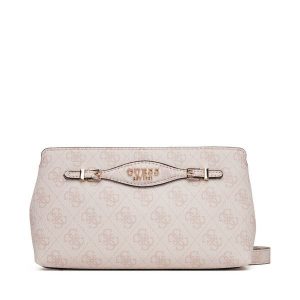 Torebka Guess. Czerwone listonoszki Guess, z aplikacjami, bez dodatków. Za 379,99 zł.