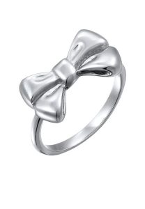 Elli Damski symbol kokardki ze srebra próby 925 srebro 925 sterling silver Pierścionki 1 ct. Szare pierścionki Elli, srebrne. Za 228,99 zł.