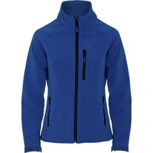 Kurtka Damska Antartida Soft Shell. Brązowe kurtki ROLY, s, bez wzorów, bez kaptura. Za 158,99 zł.