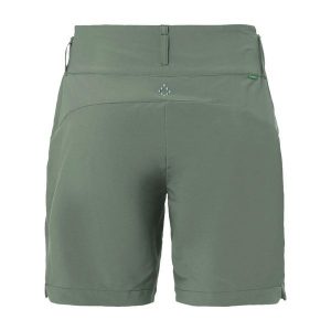 Damskie szorty bermudzkie VAUDE Skomer. Zielone szorty Vaude, bez wzorów, sportowe. Za 371,45 zł.