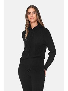 C& Jo Sweter w kolorze czarnym rozmiar: 40. Czarne swetry oversize C& Jo, bez wzorów, z kaszmiru, bez ramiączek. Za 144,92 zł.