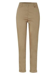 Relaxed by TONI Spodnie chino w kolorze jasnobrązowym rozmiar: W48. Brązowe chinosy Relaxed by TONI, bez wzorów. Za 173,99 zł.