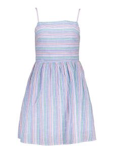 GAP Sukienka ze wzorem rozmiar: XL. Sukienki GAP, xl, bez wzorów, bez kołnierzyka, bez ramiączek, mini, rozkloszowane. Za 61,17 zł.