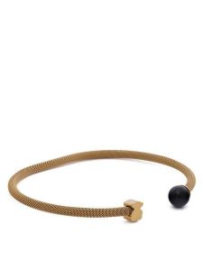 TOUS Bransoletka Icon Mesch 1004507270 Złoty. Żółte bransoletki Tous, srebrne. Za 399,99 zł.