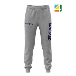 Spodnie dresowe Givova Big Logo szare M. Szare spodnie dresowe Givova, m, bez wzorów, z dresówki. Za 88,10 zł.