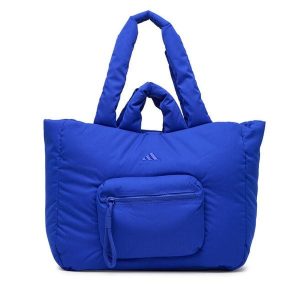 Torebka adidas. Niebieskie shopper bag ADIDAS, bez wzorów, bez dodatków. Za 219,99 zł.