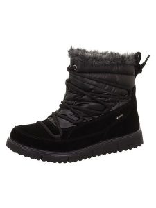 Legero Skórzane kozaki zimowe "Campania" w kolorze czarnym rozmiar: 42. Czarne kozaki Legero, na zimę, bez wzorów, bez obcasa, bez zapięcia. Za 274,75 zł.