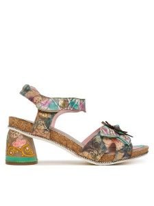 Laura Vita Sandały Framboiseo 33 Kolorowy. Sandały LAURA VITA, bez wzorów, ze skóry, bez obcasa, na słupku, bez zapięcia. Za 439,99 zł.