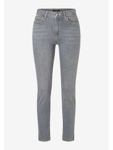 More & More Dżinsy - Skinny fit - w kolorze szarym rozmiar: 32. Szare jeansy More & More, z aplikacjami, z bawełny, z podwyższonym stanem. Za 96,60 zł.