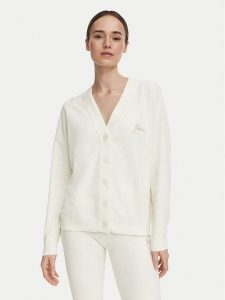 Guess Kardigan O6BR01 Z1143 Kremowy Relaxed Fit. Białe kardigany Guess, z syntetyku. Za 294,99 zł.