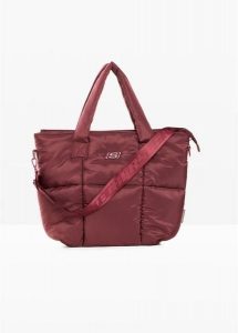 Torba shopper Sketchers. Brązowe shopper bag bonprix, bez wzorów, pikowane, bez dodatków. Za 169,99 zł.