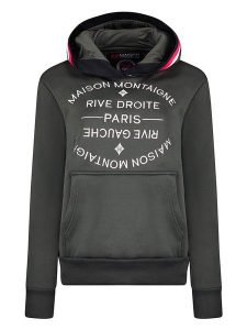 Maison Montaigne Bluza "Fricemai" w kolorze antracytowym rozmiar: S. Czarne bluzy Maison Montaigne, s, bez wzorów, z kapturem. Za 87,81 zł.
