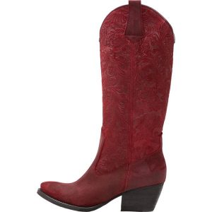 Kentucky's Western Kowbojki i Buty motocyklowe rainbow wine. Czerwone buty zimowe marki Kentucky's Western, z materiału. Za 639,00 zł.
