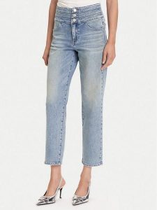Miss Sixty Jeansy 6S2JJ3380T Niebieski Regular Fit. Niebieskie jeansy Miss Sixty, bez wzorów, z bawełny. Za 569,99 zł.