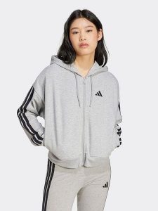 Adidas Bluza w kolorze szarym rozmiar: XXL. Szare bluzy ADIDAS, xxl, bez wzorów, bez kaptura. Za 156,61 zł.