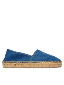 LOVE MOSCHINO Espadryle JA10532G0OJO5700 Niebieski. Niebieskie espadryle LOVE MOSCHINO, bez wzorów, z materiału, bez obcasa. Za 819,99 zł.