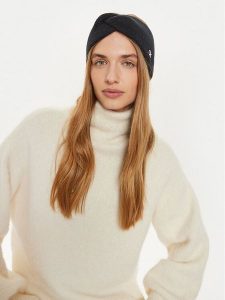 Calvin Klein Opaska materiałowa K60K612591 Czarny. Czarne rękawiczki Calvin Klein, bez wzorów, z materiału. Za 129,99 zł.