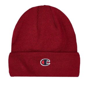 Czapka beanie unisex Champion Beanie. Brązowe czapki Champion, bez wzorów, sportowe. W wyprzedaży za 59,00 zł.