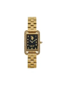 U.S. Polo Assn. Zegarek Ginger USP8402GR Złoty. Żółte, analogowe zegarki U.S. Polo Assn. Za 579,99 zł.