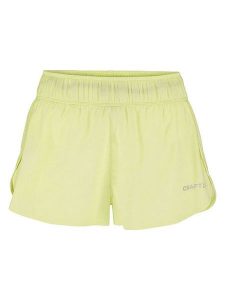 Craft Szorty sportowe "ADV Essence 2" w kolorze żółtym rozmiar: L. Żółte spodenki sportowe Craft, l, bez wzorów, z materiału, outdoorowe. Za 82,99 zł.